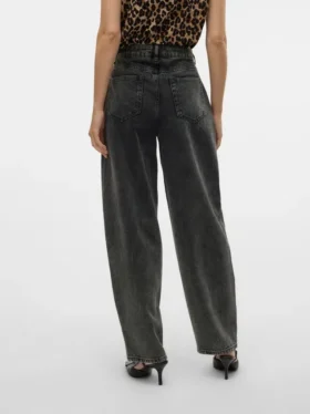 Jeans taille haute coupe ballon Vmollie