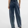 Jeans taille haute coupe ballon Vmollie