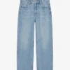Jeans taille haute coupe Barrel de Tsbarrel
