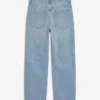 Jeans taille haute coupe Barrel de Tsbarrel