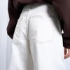 Jeans taille haute coupe Barrel de Tsbarrel