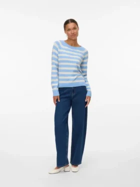 Jeans taille haute coupe « barrel » de Vmestelle