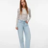 Jeans taille haute coupe « barrel » de Vmestelle