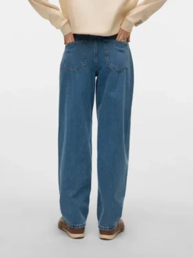 Jeans taille haute coupe « barrel » de Vmestelle