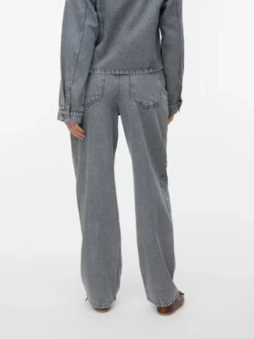Jeans taille haute coupe « barrel » de Vmestelle