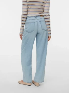 Jeans taille haute coupe « barrel » de Vmestelle