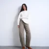 Jeans taille haute coupe Barrel Fit de Tsbarrel