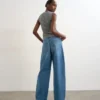 Jeans taille haute coupe Barrel Fit Tsalma