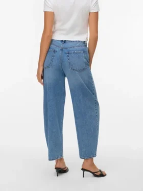 Jeans taille haute coupe « Barrel Fit » Vmbillie