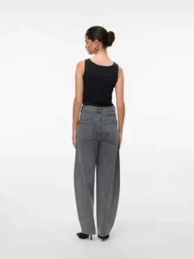 Jeans taille haute coupe « Barrel Fit » Vmbillie