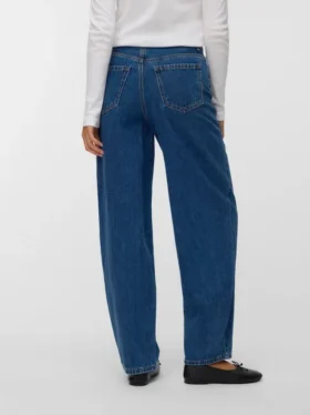 Jeans taille haute coupe « Barrel Fit » Vmbillie