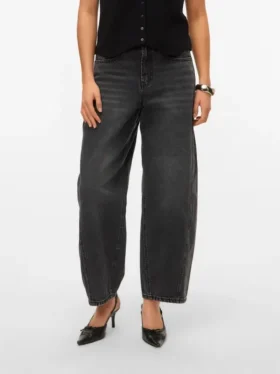Jeans taille haute coupe Barrel Fit Vmzelda