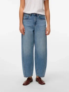 Jeans taille haute coupe Barrel Fit Vmzelda