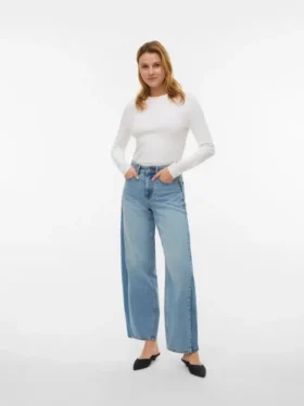 Jeans taille haute coupe Barrel Fit Vmzelda