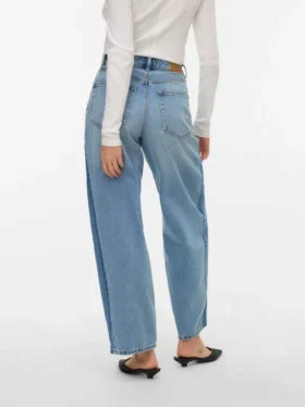 Jeans taille haute coupe Barrel Fit Vmzelda