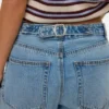 Jeans taille haute coupe « Barrel Fit » Vmzelda