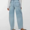 Jeans taille haute coupe « barrel » Vmbillie