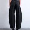 Jeans taille haute coupe classique Tsbrit