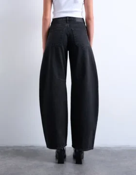 Jeans taille haute coupe classique Tsbrit