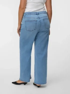 Jeans taille haute coupe droite Vmcolivia