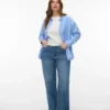 Jeans taille haute à coupe large Vmctessa