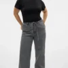Jeans taille haute à coupe large Vmctessa