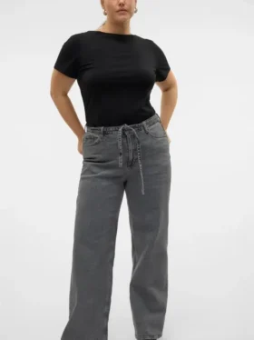 Jeans taille haute à coupe large Vmctessa