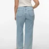 Jeans taille haute à coupe large Vmctessa