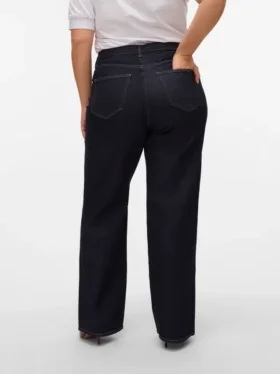 Jeans taille haute à coupe large Vmctessa