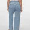 Jeans taille haute à coupe large Vmctessa