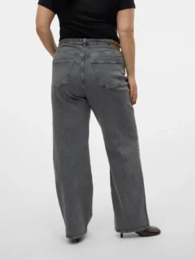 Jeans taille haute à coupe large Vmctessa
