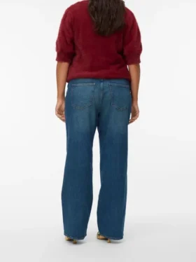 Jeans taille haute à coupe large Vmctessa