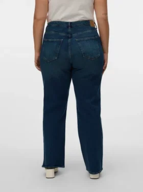 Jeans taille haute à coupe large Vmctessa