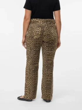 Jeans taille haute à coupe large Vmctessa