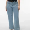 Jeans taille haute à coupe large Vmctessa