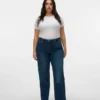 Jeans taille haute à coupe large Vmctessa
