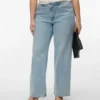 Jeans taille haute à coupe large Vmctessa