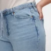 Jeans taille haute à coupe large Vmctessa