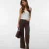 Jeans taille haute à coupe large Vmkayla