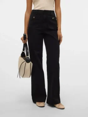 Jeans taille haute à coupe large Vmkayla