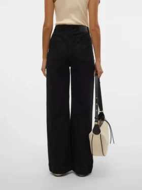 Jeans taille haute à coupe large Vmkayla