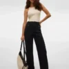 Jeans taille haute à coupe large Vmkayla