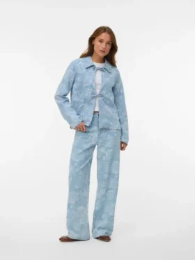 Jeans taille haute à coupe large Vmrae