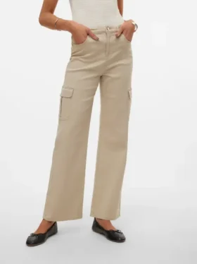 Jeans taille haute coupe large Vmtessa