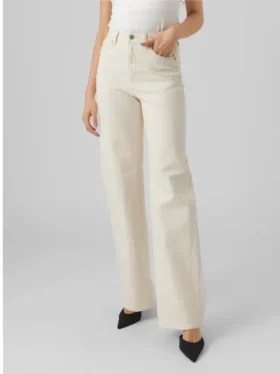 Jeans taille haute coupe large Vmtessa