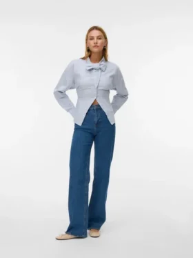 Jeans taille haute coupe large Vmtessa