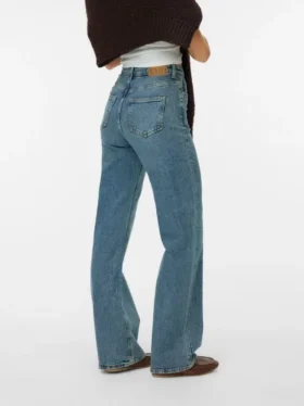 Jeans taille haute coupe large Vmtessa
