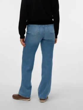 Jeans taille haute coupe large Vmtessa