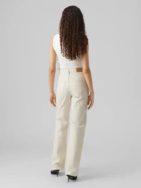 Jeans taille haute coupe large Vmtessa