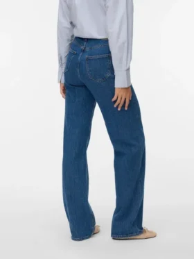 Jeans taille haute coupe large Vmtessa